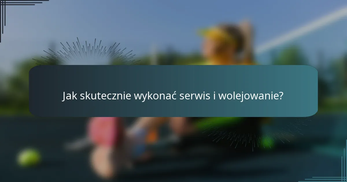 Jak skutecznie wykonać serwis i wolejowanie?